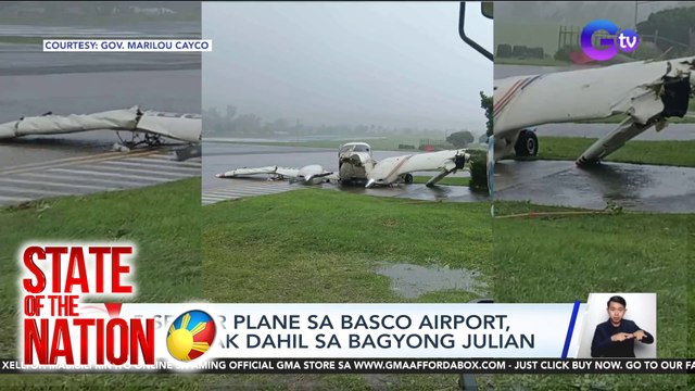 Probinsiya ng Batanes, binayo ng malakas na ulan at hangin ng Bagyong Julian | SONA
