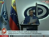 Ministerio Público emite órdenes de aprehensión contra funcionarios argentinos por caso Emtrasur