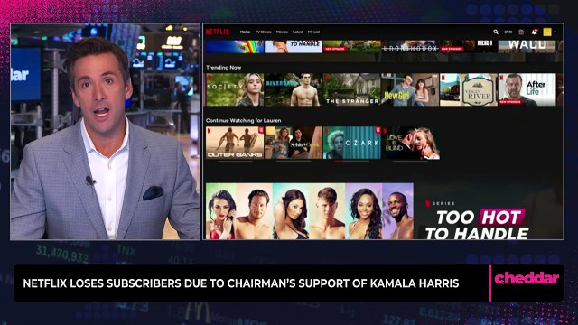 Netflix Loses Subscribers Due to Chairman's Support of Kamala Harris