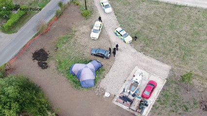 Armed Police Raid Drugs Tent Near Faversham 🚓