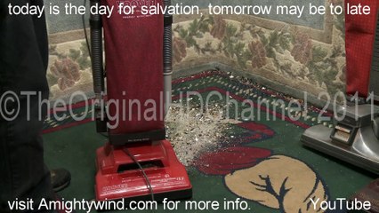 Hoover Encore supreme vacuum broken Tv glass