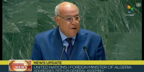 Algeria warns about the increase and impact of conflicts on a global scale