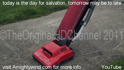 Hoover Encore Supreme vacuum shredded glass