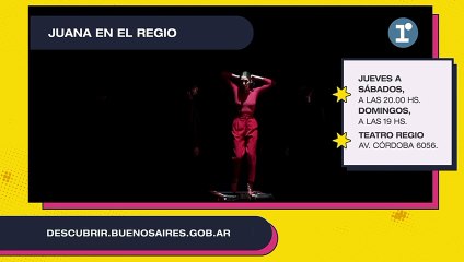 Juana Viale, en el Teatro Regio