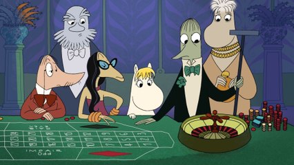 Les Moomins sur la Riviera