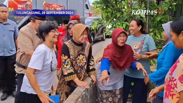 Momen Cagub Khofifah Sapa Buruh Pabrik, hingga Cagub Risma Ketemu Kader Partai di Jawa Timur