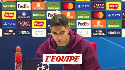 Hakimi : « Aucune équipe n'aime jouer contre le PSG » - Foot - C1 - PSG