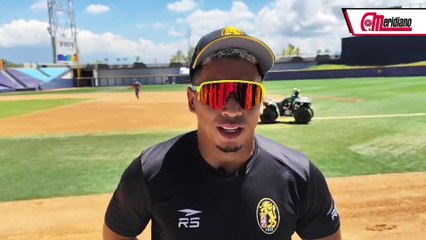¡Wilfredo Tovar listo para aportar en el rol que los Leones del Caracas lo necesiten!