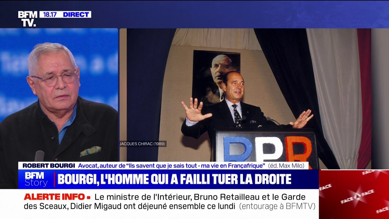 "Tout le monde savait qu'il y avait un financement": l'avocat Robert Bourgi évoque les missions qu'il a accomplies au nom de Jacques Chirac et de plusieurs dirigeants africains