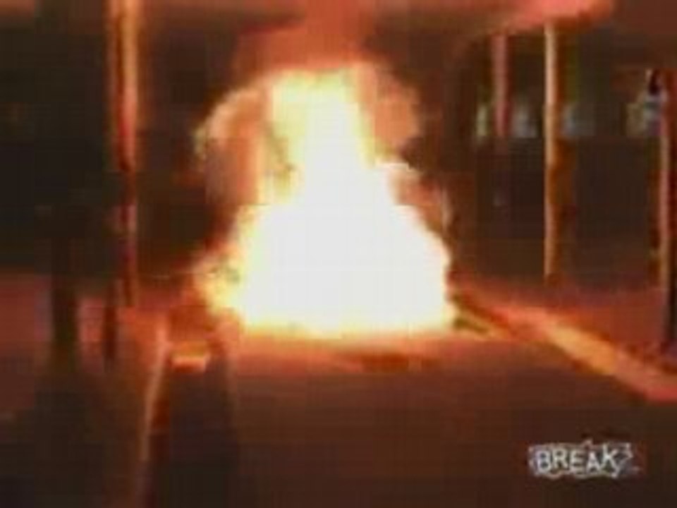 Spray Paint Can Explosion