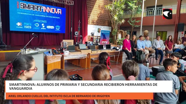 SmartINNOVA: Alumnos de primaria y secundaria recibieron herramientas de vanguardia
