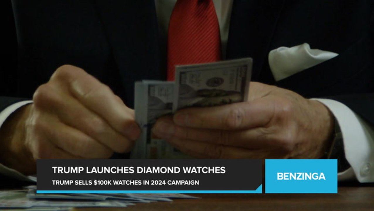 Trump Expands Campaign Merch with $100,000 Diamond Watches Amid 2024 Campaign