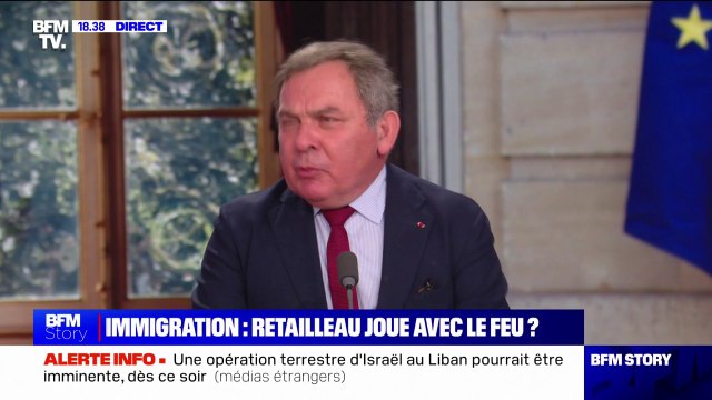 Immigration: Il y a une demande d'autorité, Bruno Retailleau l'incarne, ça gêne un certain nombre de gens , estime Francis Szpiner (sénateur LR de Paris)