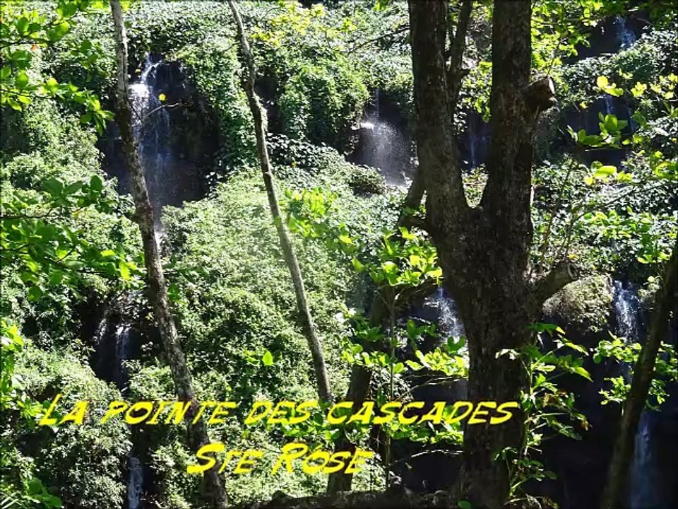 Cascades sur l'île de la Réunion