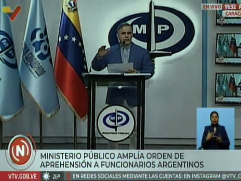 MP amplía órdenes de aprehensión a funcionarios argentinos por robo del avión de Emtrasur
