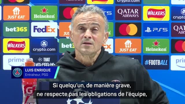 PSG - Luis Enrique : Dembélé ? Une décision pour l'équipe