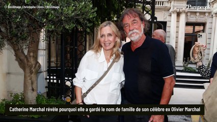 Download Video: Catherine Marchal révèle pourquoi elle a gardé le nom de famille de son célèbre ex Olivier Marchal