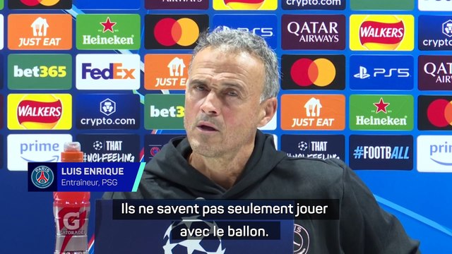 Luis Enrique : Arsenal ? Sans ballon, la meilleure équipe d'Europe