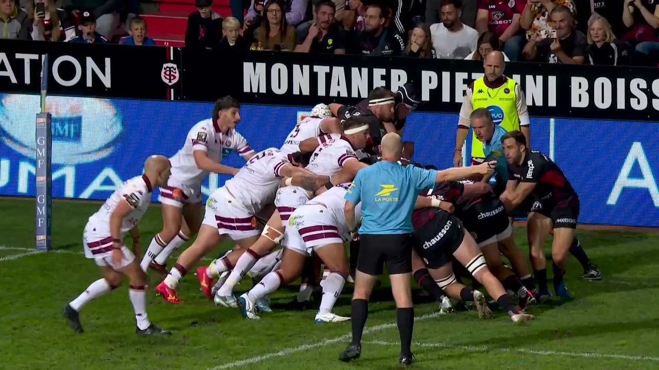 TOP 14 - Essai de Blair KINGHORN (ST) - Stade Toulousain - Union Bordeaux-Bègles