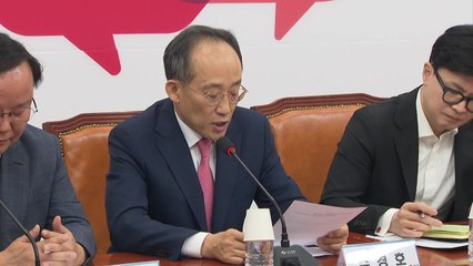 추경호 "쌍특검·지역화폐법 똘똘 뭉쳐 폐기" / YTN
