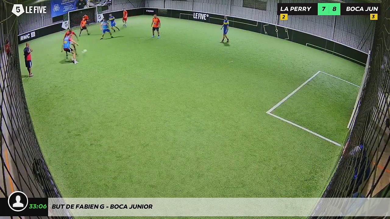 But de Fabien G - BOCA JUNIOR