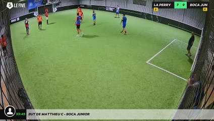 But de Matthieu C - BOCA JUNIOR