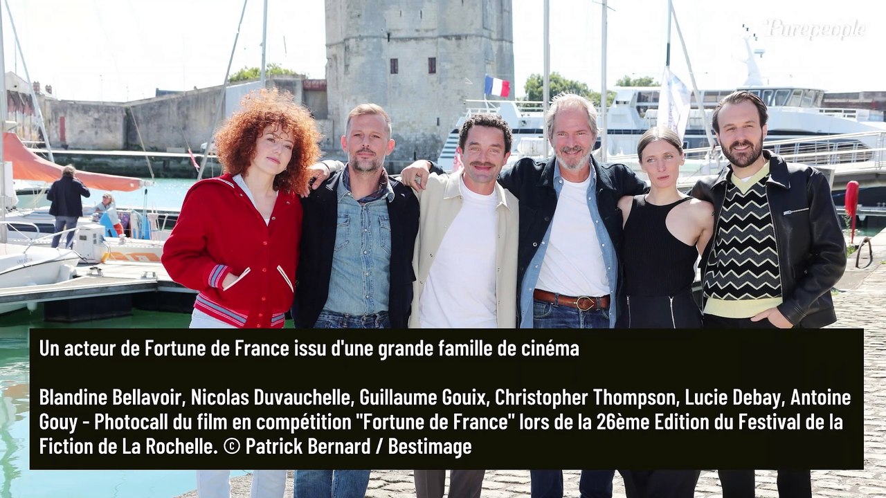 Fortune de France : Un des acteurs est le fils et petit-fils d'une grande famille de cinéma, découvrez son prestigieux arbre généalogique