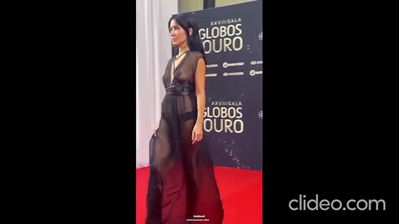 “Não sei o que lhe deu”: Ana Moura provoca com vestido na gala dos Globos de Ouro.