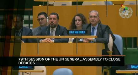 FTS 12:30 30-09: 79th session of the UN General Assembly closes its doors