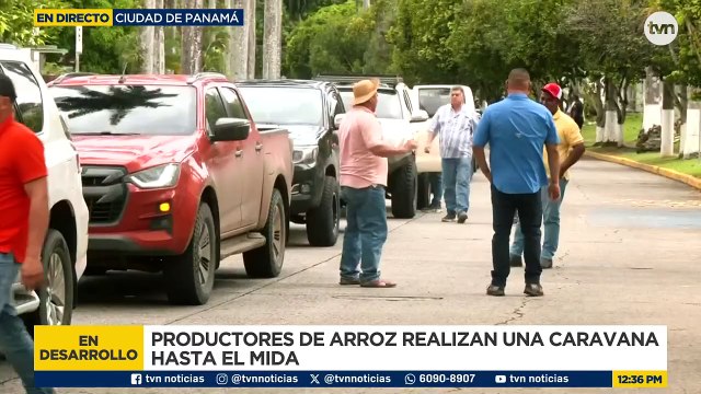 Productores de arroz de Panamá Este y Darién encaran a ministro del MIDA por la falta de pagos