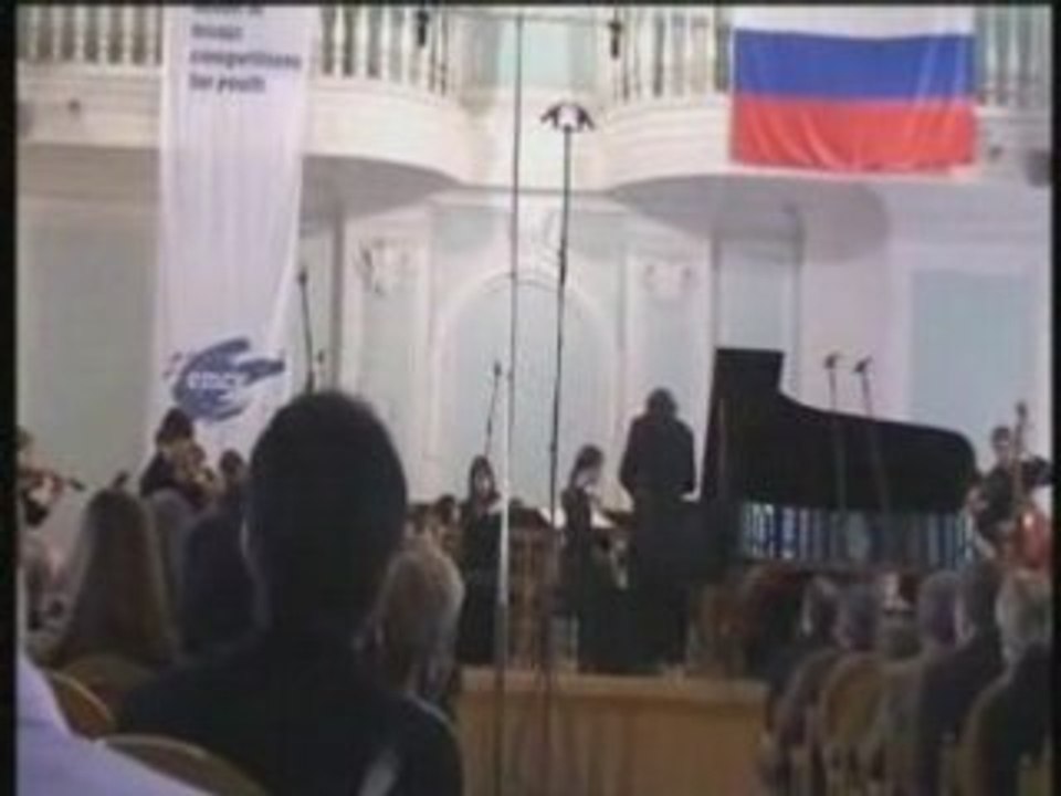 Sarah Zajtmann joue Bach à Moscou