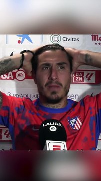 Es uno de los capitanes y de los más 'calientes' del Atleti: preguntan a Giménez por Vinicius y deja esta reflexión