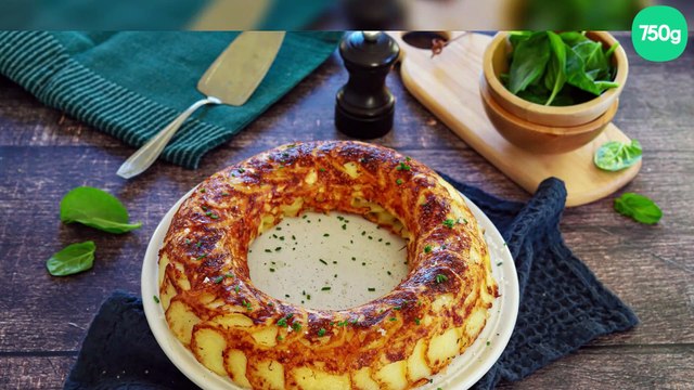 Couronne de pommes de terre au fromage