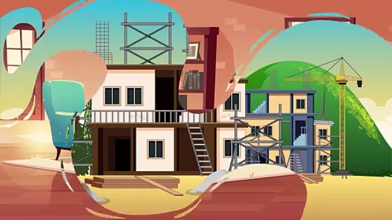 Invest Build General Contractor Advertisement Video by Whimsitoons | 2D Motion Graphic Animation