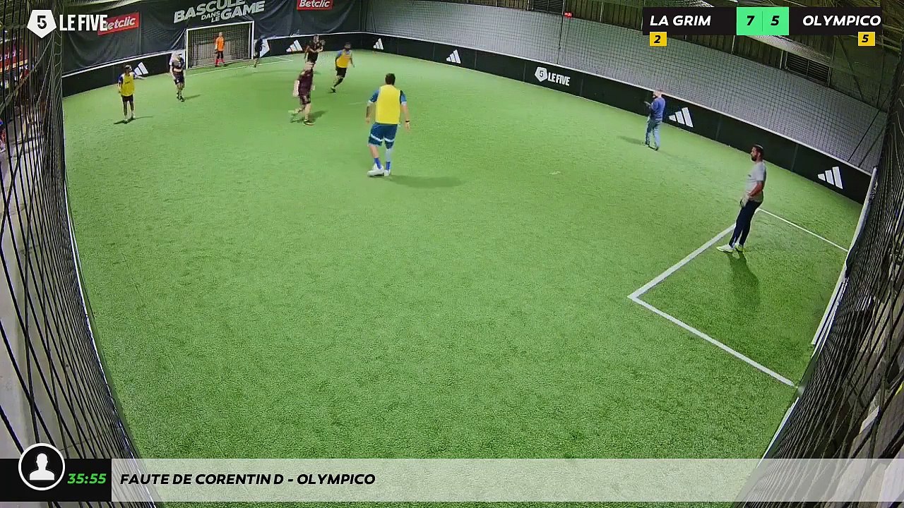 Faute de Corentin D - OLYMPICO