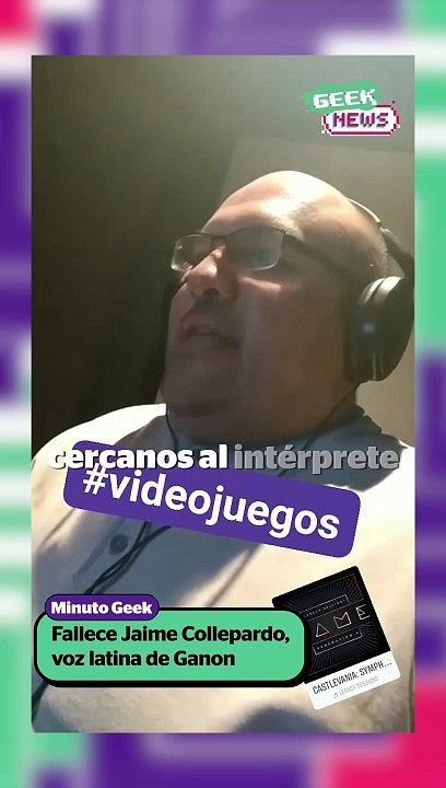 Fallece Jaime Collepardo, voz de Ganondorf en Zelda Tears of the Kingdom | Reporte Indigo