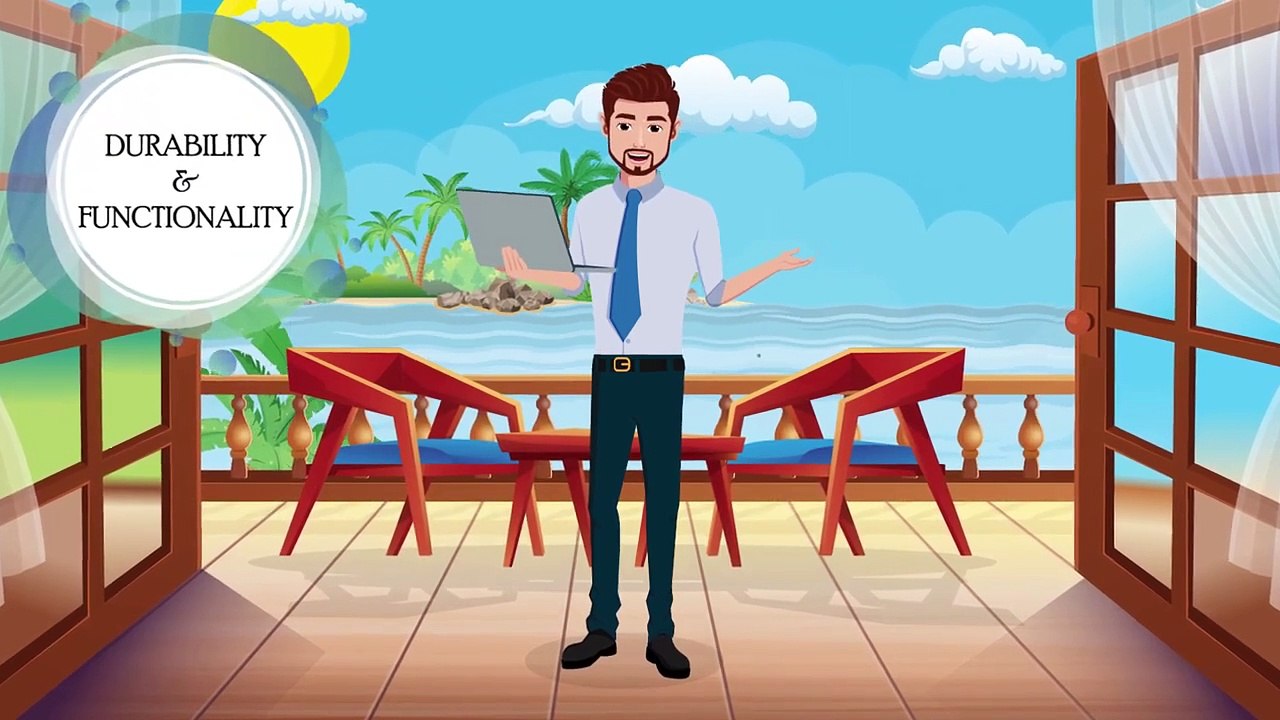 Island Deck Advertisement Video by Whimsitoons _ Motion Graphic _ 2D Product Animation