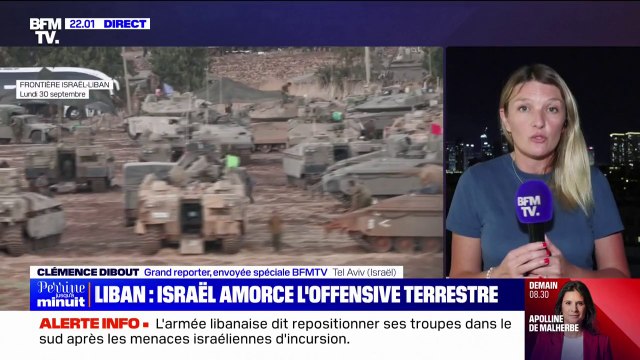 Opération terrestre israélienne au Liban: des tirs d'artillerie entendus au niveau de la ville de Metoula, dans le nord d'Israël