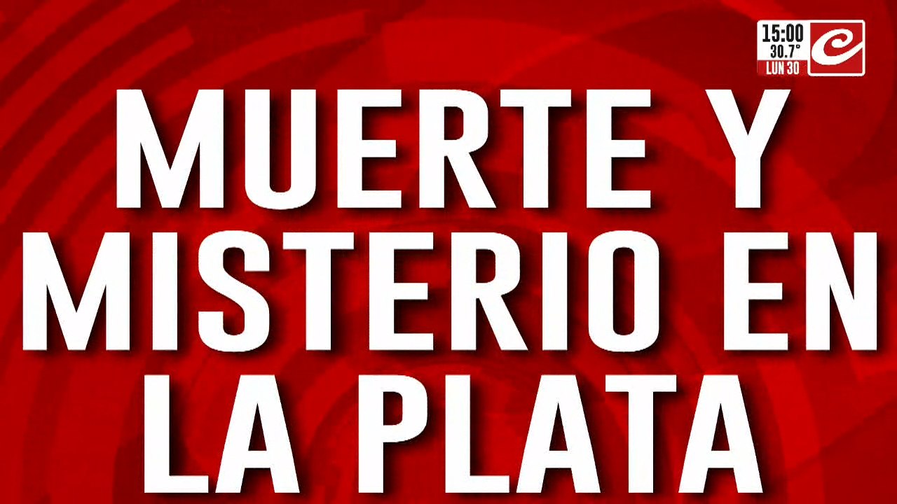 Muerte y misterio en La Plata: encontraon cádaver en el interior de una vivienda