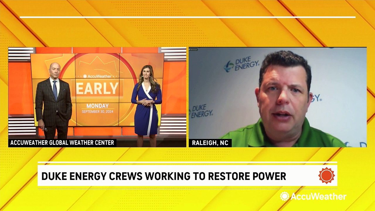Duke Energy working to restore power in the Carolinas - video Dailymotion