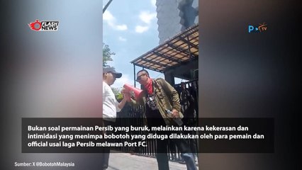 Bobotoh Geruduk Persib Tuntut Jawaban Soal Penganiayaan Suporter