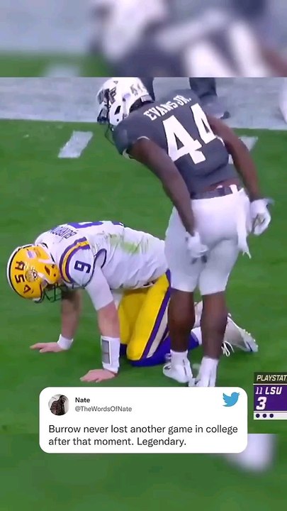 The moment that changed Joe Burrow