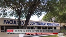 La UAdeC dará su voto de confianza a la presidenta Claudia Sheinbaum Pardo