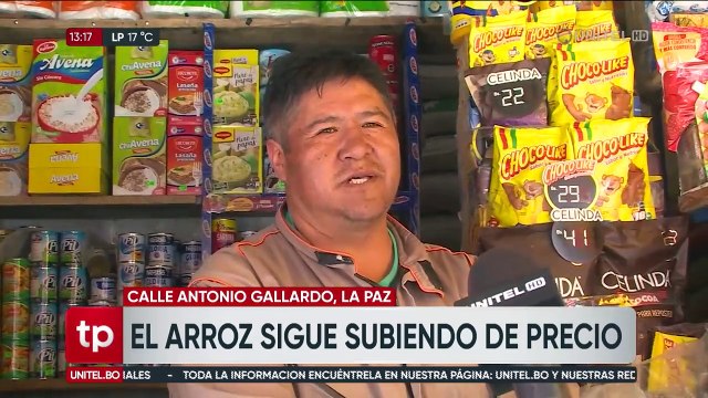 La Paz: Suben el precio del arroz y harina en mercados; Emapa dice que la demanda bajó y que la gente ahora compra aceite