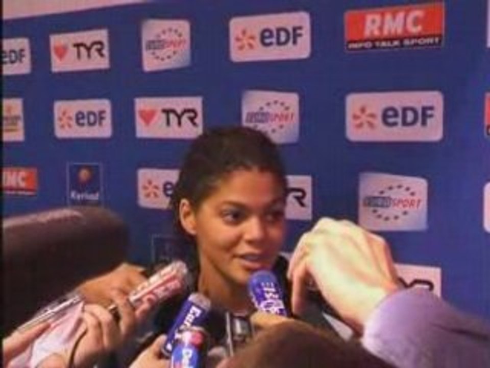 Coralie BALMY "J'Ai Tapé MANAUDOU !" Natation 400m