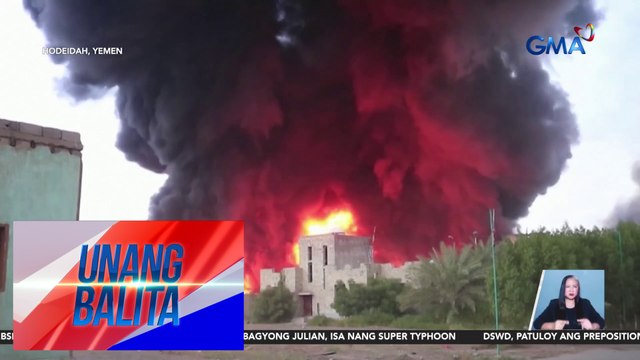 Sunod-sunod na pagsabog; dulot ng air strikes ng Israel; 4 patay, 29 sugatan | Unang Balita
