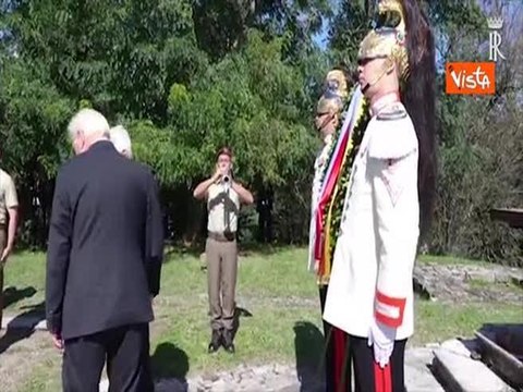 Strage Marzabotto, Mattarella e Steinmeier incontrano sopravvissuti e parenti delle vittime