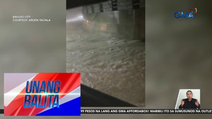 Malakas na ulan dala ng Bagyong Julian, nagdulot ng baha at landslide | Unang Balita