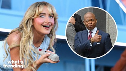 Sabrina Carpenter Addresses Eric Adams Indictment Over ‘Feather’ Music Video