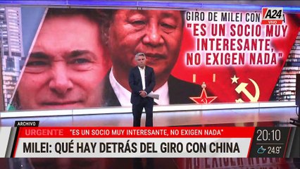 MILEI: ¿QUÉ HAY DETRÁS DEL GIRO CON CHINA?